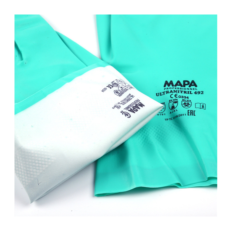 MAPA Ultranitril492-6丁腈浸胶防化手套图片4
