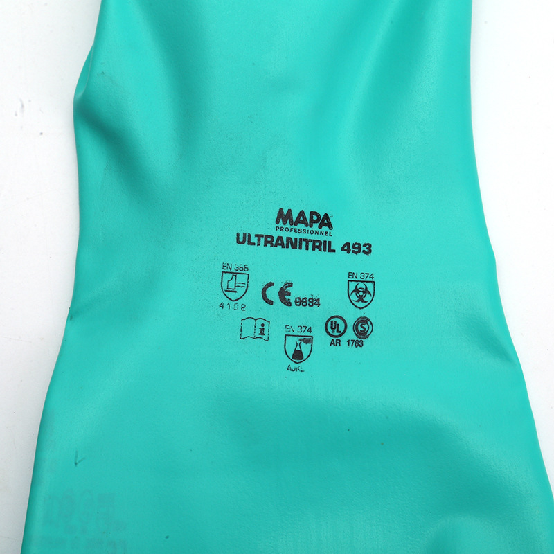 MAPA493丁腈浸胶防化手套图片2