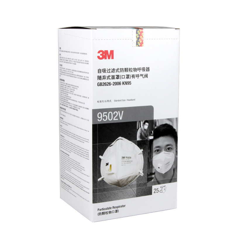 3M9502V KN95防尘口罩图片4