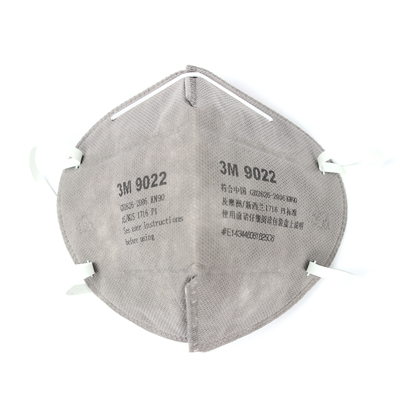 3M 9022折叠式颗粒物防护口罩图片3