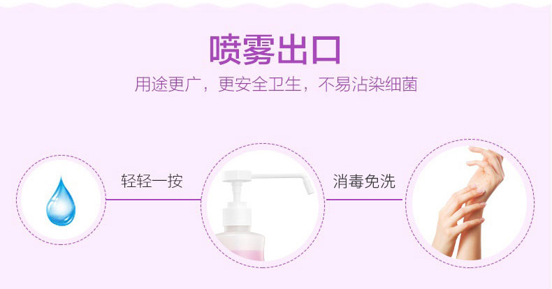3M爱护佳9250P免洗手消毒液图片5