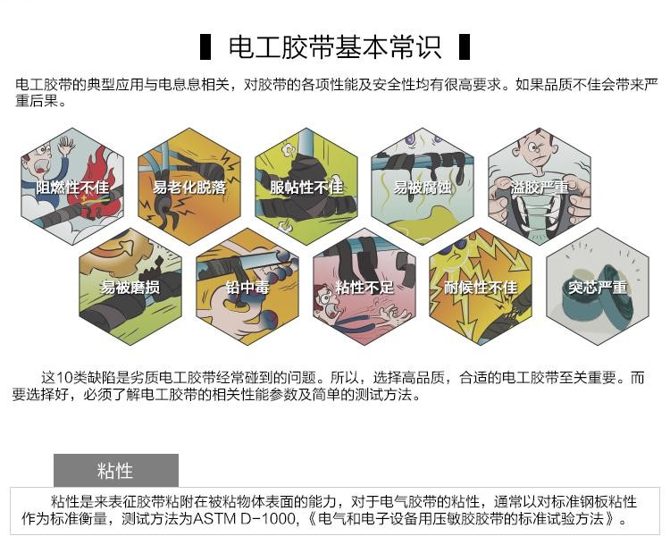 3M 1712黑色绝缘胶带图片4