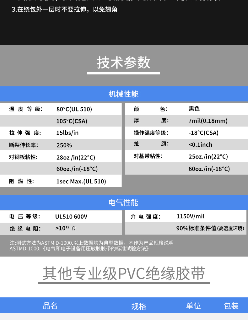 3M33+特优型电气绝缘胶带图片7