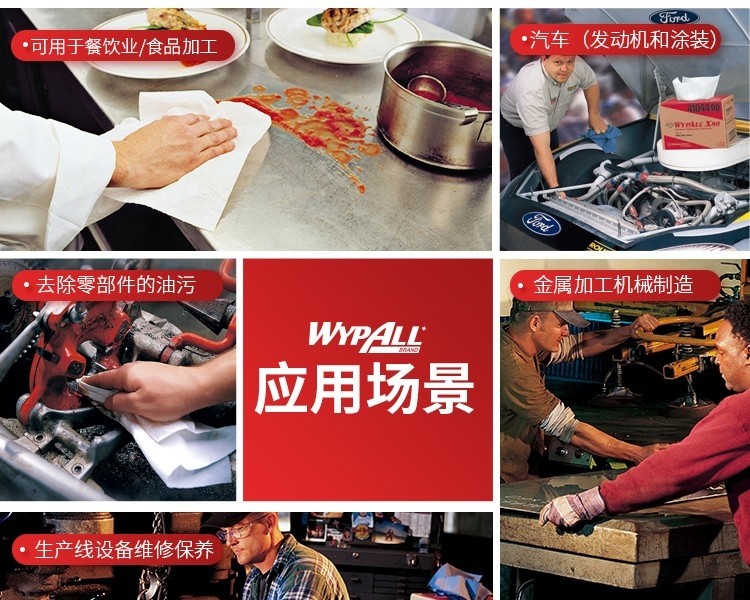 金佰利90161A (原型号90161）WYPALL X60全能型擦拭布图片5