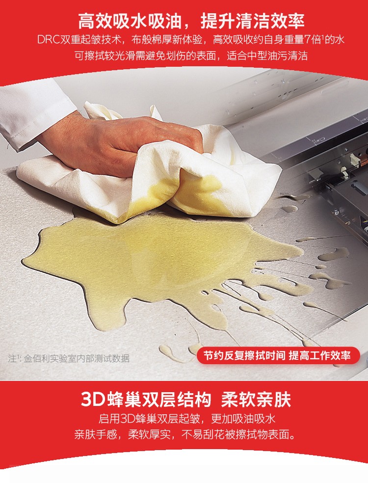 金佰利05007A（旧型号05007） WYPALL* L40工业擦拭纸图片4