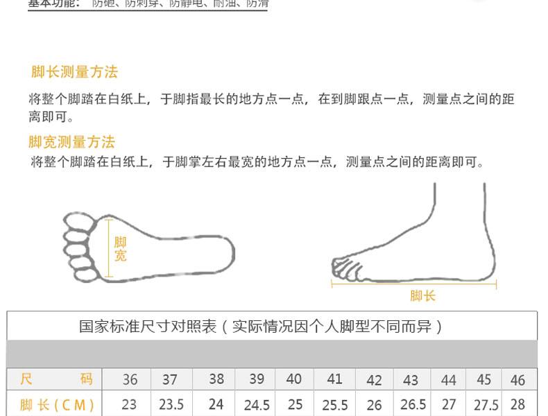 赛纳ZF-04防砸防刺穿安全鞋图片11