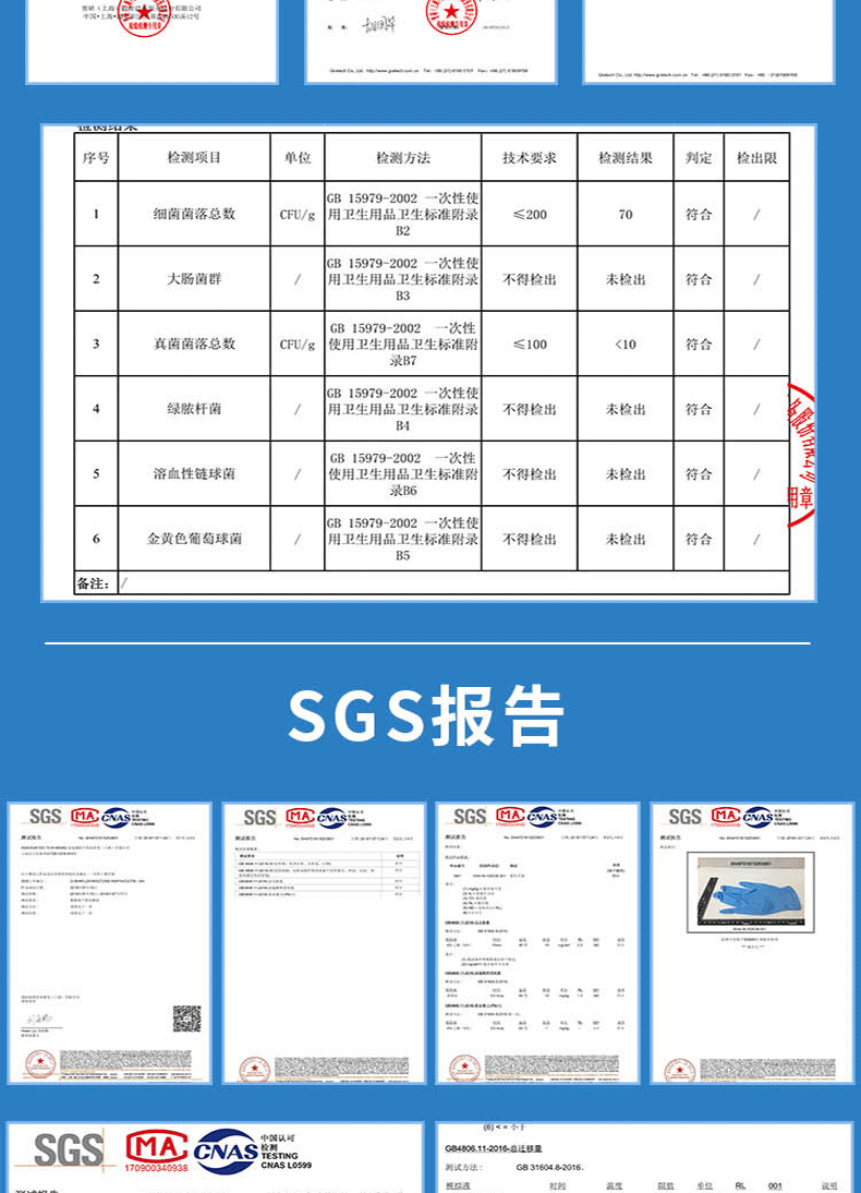 麦迪康1177一次性丁腈手套图片6