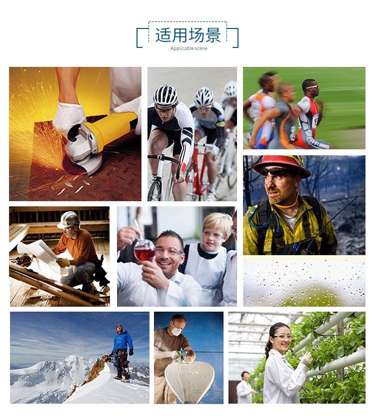 霍尼韦尔BD-176B防冲击半头盔面屏支架图片2