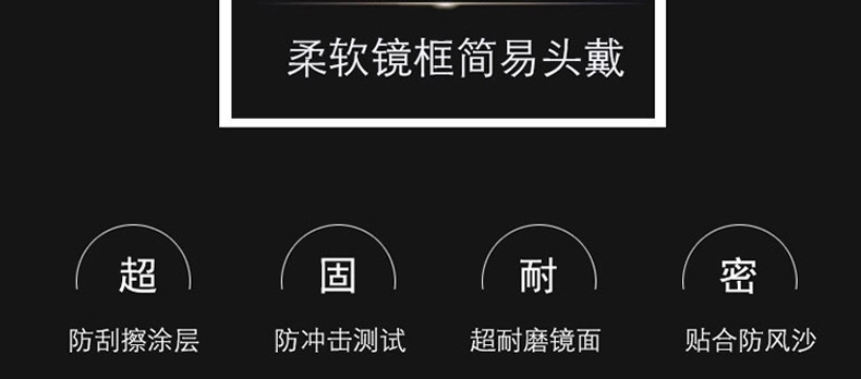 Honeywell霍尼韦尔1017751 D-Maxx防雾防刮擦防冲击护目镜图片2