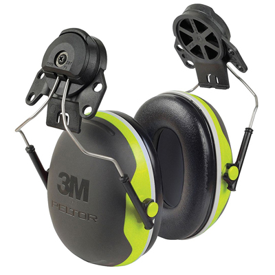 3M X4P3挂安全帽式隔音耳罩