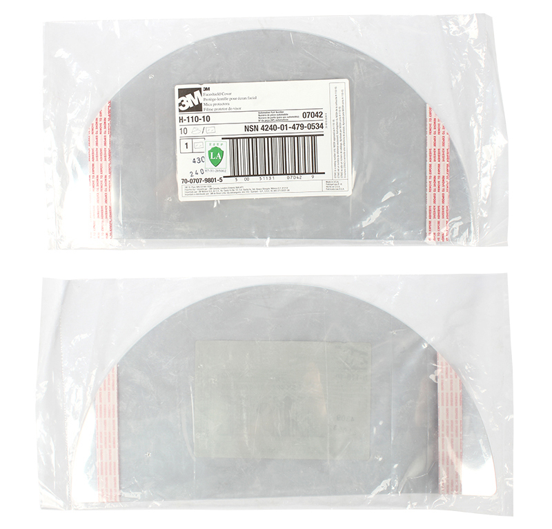 3M H-110-10头罩面屏保护膜